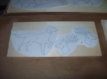 Animals Arranging Before Gluing&nbsp;Patterns